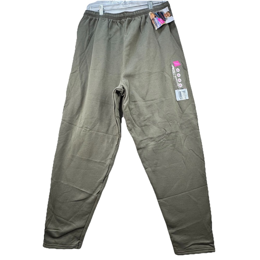 VINTAGE NWT Hanes Her Way Relaxed Tapered Sweatpants Womens Size XL Pull On
